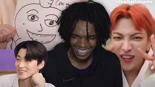 recent ateez clips to watch because they're hilarious REACTION