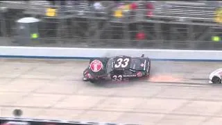 Clint Bowyer Almost Flips (Dover 2011)