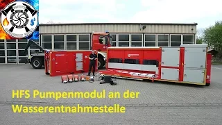 HFS Pumpenmodul an der Wasserentnahmestelle