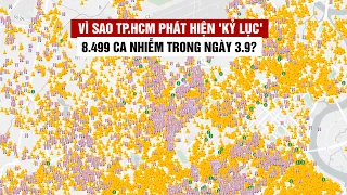 Vì sao TP.HCM phát hiện 'kỷ lục' 8.499 ca nhiễm trong ngày 3.9?