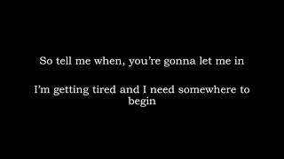 Keane - Somewhere Only We Know (Lyrics HD)