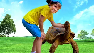 Bogdan Show How to Behave around Animals!  Important Safety Rules and Tips for Kids!