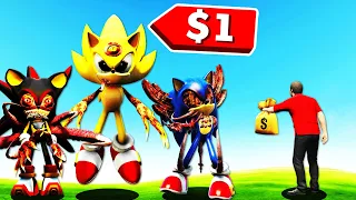 Buying CURSED SONICS For 1$ In GTA 5