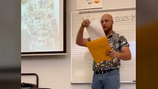 This Choir Teacher Surprises His Entire Class!