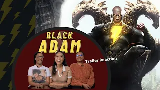 DC FANDOME | BLACK ADAM | TRAILER REACTION AND REVEW | WHATWEWATCHIN'?!