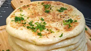 🌹Fluffy Soft Turkish Flatbread ➤ Bazlama🌹