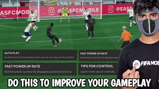 Gameplay Settings You Must Try To Improve Your Passing, Shooting, & Defending in Fc Mobile #fcmobile