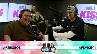Mikey almost pulled the ultimate dad move on his block