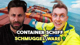 Cointainer Schiff Schmuggle Ware ? | 7 Tage auf dem größten Containerschiff | LeyiiiN Reaction 🔥