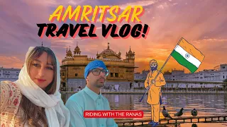 Amritsar Travel Vlog | Golden Temple | Wagah Border | Hotels | Food | Cafes | Amritsar India 2024