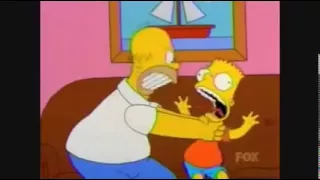 Homer simpson strangle bart