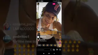 Trippie Redd reacts to 6ix9ine back from jail on Instagram Live And fronts him