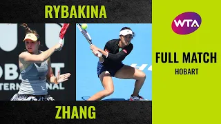 Elena Rybakina vs. Zhang Shuai | Full Match | 2020 Hobart Final