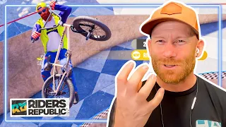 Pro BMX Freestyler REACTS to Riders Republic