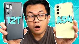 MIFANS GAK SUKA Sama Hasil Duel Ini | Samsung A54 vs Xiaomi 12T