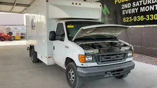2006 Ford E-450 Super Duty Box Truck For Virtual Online Auction December 10, 2022