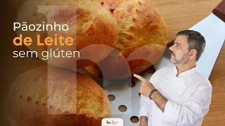 Receita de Pãozinho de Leite SEM GLÚTEN + Guia de Substituição do Trigo