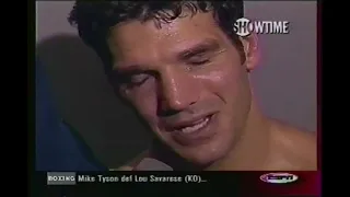 Boxing: Tyson vs. Savarese Postfight (2000)