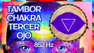 EQUILIBRA TU CHAKRA TERCER OJO Tambor Chamánico Conecta con tu INTUICIÓN, VISIÓN Y CLARIDAD MENTAL