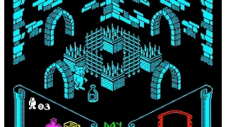 Knight Lore (Graphics Mod) Walkthrough, ZX Spectrum