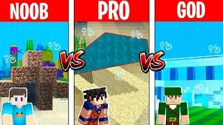 Minecraft NOOB vs PRO vs GOD: DESAFIO DE BASE SUBAQUÁTICA