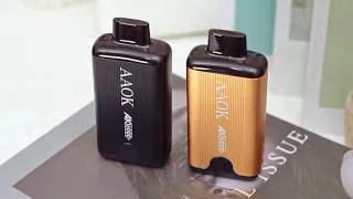 A98 Dual mesh disposable vape from AAOK vape factory 16000puffs