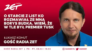 Łukasz Kohut: O starcie z list KO rozmawiał ze mną Borys Budka. Wiem, że w tle był premier Tusk