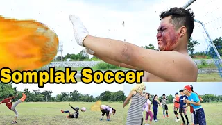 somplak soccer / parodi sepakbola lucu keluarga marsya / funny football