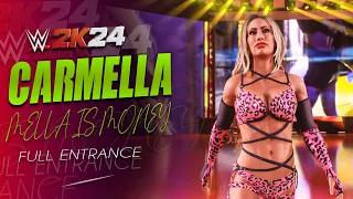 ⚡Wwe 2k24 : Carmella - WrestleMania 39 | Full Entrances 💥