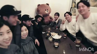 Park Shin Hye ❤️ Choi Tae Joon -Photos with friends