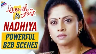 Nadhiya Back To Back Best Scenes | Attarintiki Daredi Telugu Movie | Pawan Kalyan | Samantha |