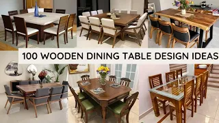 80 Wooden Dining Table Design Ideas for 2023 | Latest Modern Dining Table Designs and Dinner Table