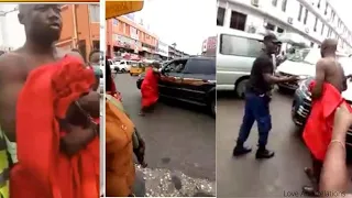 Man F!ght Another Man In Traffic  For Chopping His Wife