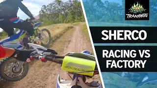 2021 Sherco ‘Racing’ vs ‘Factory’ Models