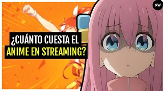 EL PRECIO del ANIME en STREAMING ¿QUÉ tan BARATO es el ANIME?