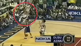 Mike “the Cool Cat” Cortez Epic fastbreak dunk vs Ateneo | UAAP throwback