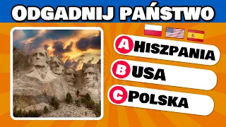 🌎Odgadnij PAŃSTWO po ZNANYM miejscu