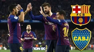 Barcelona - Boca Juniors (3-0) Goals. Joan Gamper Trophy Final