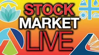 US FED MEETING! Stock Markets LIVE! Aurora Cannabis ACB Stock News, TGOD Earnings w/ Departures Cap