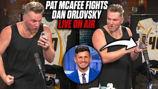 Pat McAfee & Dan Orlovsky Fight LIVE If Aaron Rodgers Made The Right Decision