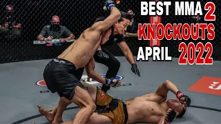 MMA's Best Knockouts of the April 2022, Part 2