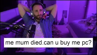 Viewers ask Reckful for money