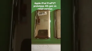 Apple iPod touch 4th gen prePVT￼ prototype vs retail version (check desc.for more info)