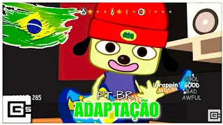 parappa plays funky music (with cg5) Adaptação em Português Brasil