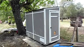 Home made - Firewood drying Kiln