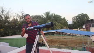 Reviewing Meade Infinity 70AZ | Space Arcade | Moon Observation