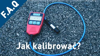 ☑️ Kalibracja miernika grubości lakieru P 13 S AL Blue Technology