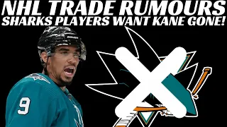 NHL Trade Rumours - Sharks Players Want Kane OUT, Reinhart & Pionk Sign & Leafs Amazon Documentary