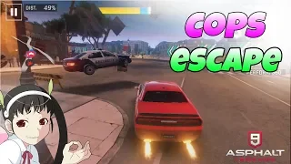 Asphalt 9 | COPS ESCAPE | THIS IS AMAZING !