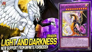 Deck Light and Darkness Dragon Post Infinite Forbidden| EDOPRO | Replays 🎮 + Decklist ✔️